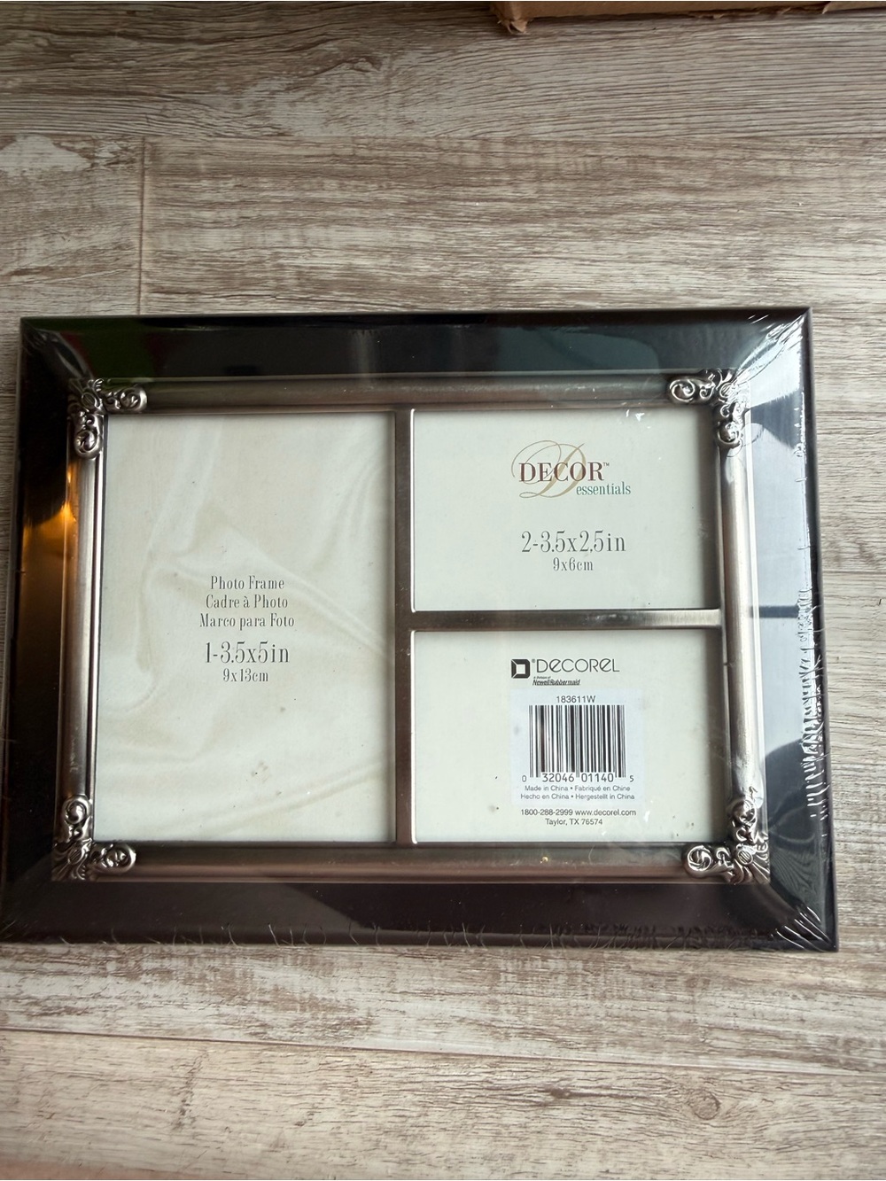 Silver Multi-Opening Photo Frame